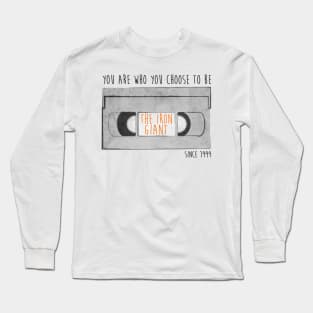 Iron Giant VHS Long Sleeve T-Shirt